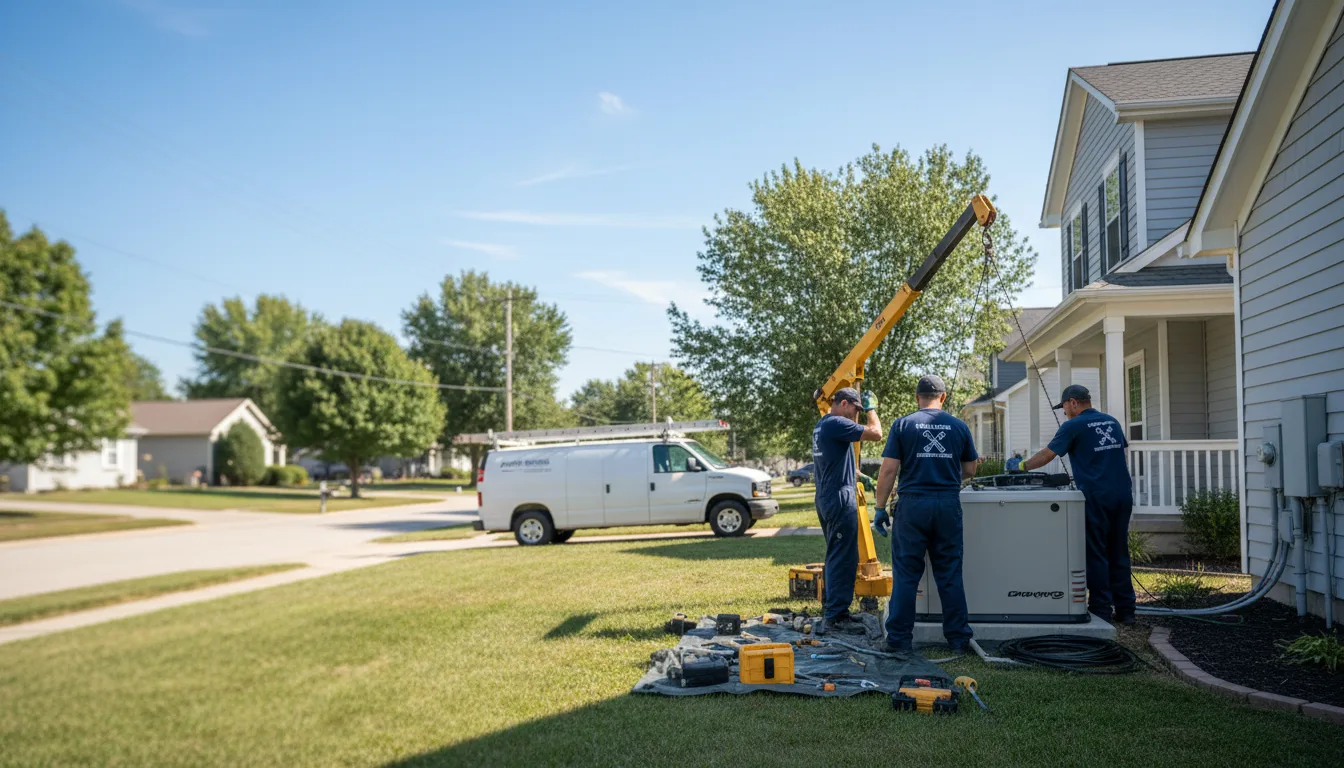 Generator Installation in Kingsford Heights, IN near me